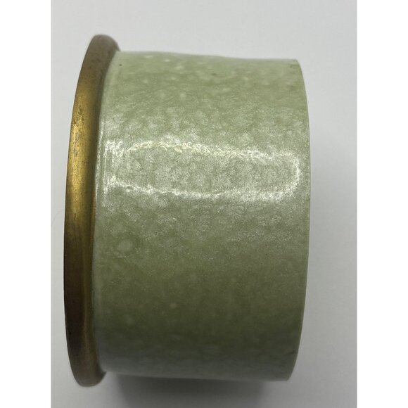 Handcrafted Dezine Floral Ceramic Trinket Box With Lid - Pastel Roses & Gold Tri - Picture 11 of 12